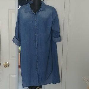 Ashley Stewart button down top